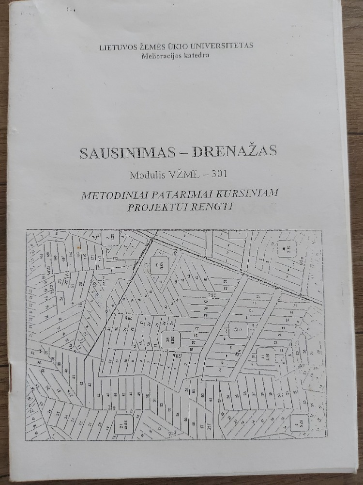 Sausinimas - drenažas