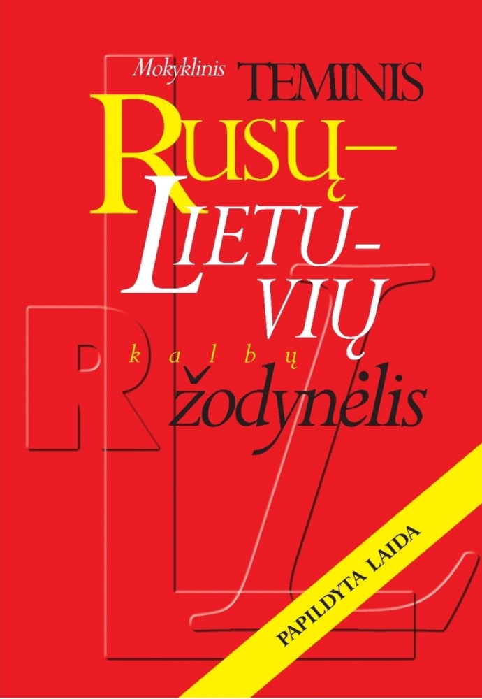 Mokyklinis teminis rusų – lietuvių kalbų žodynėlis