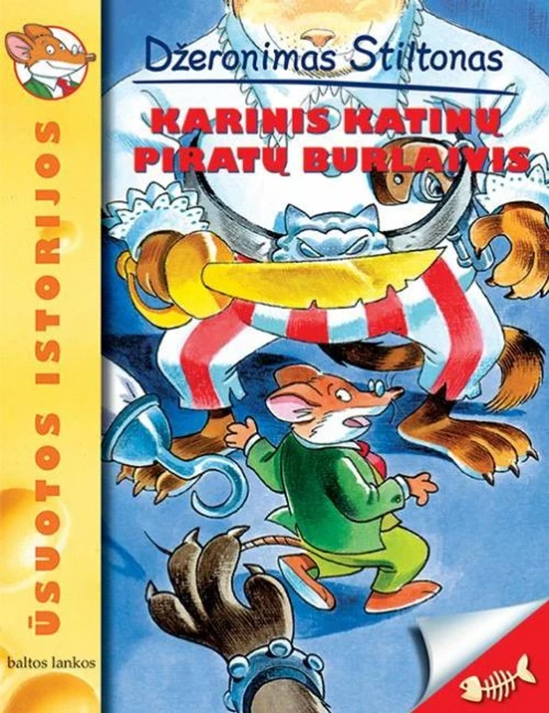 Karinis katinų piratų burlaivis