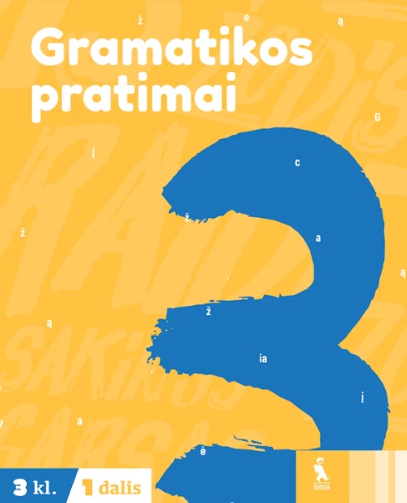 Gramatikos pratimai 3 klasei, 1 dalis