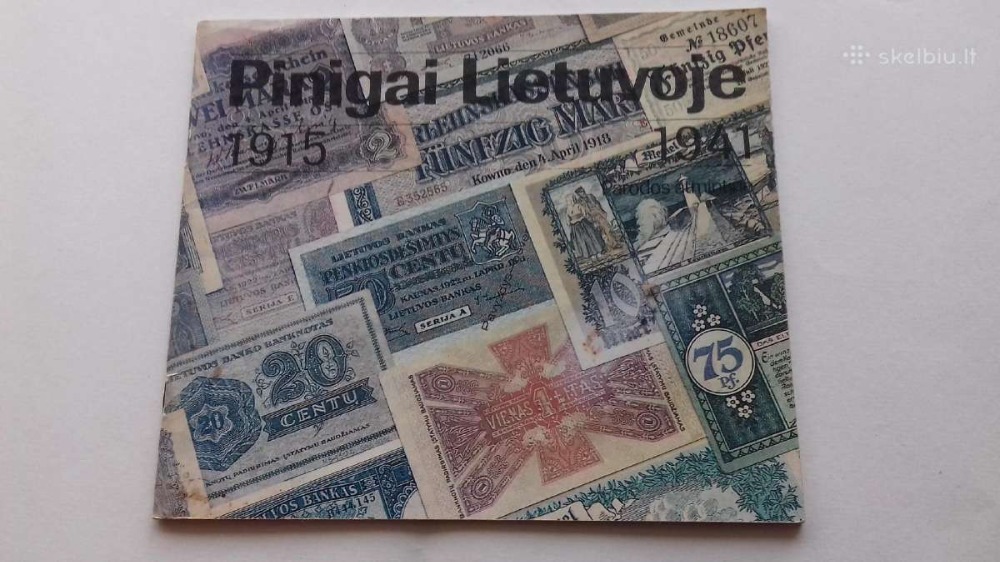  Pinigai Lietuvoje 1915-1941 m.