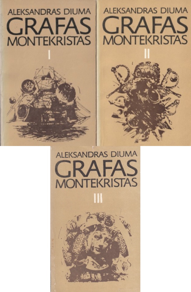 Grafas Montekristas. 1-3 dalys