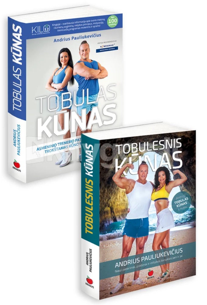 2 knygų rinkinys „Tobulas kūnas“