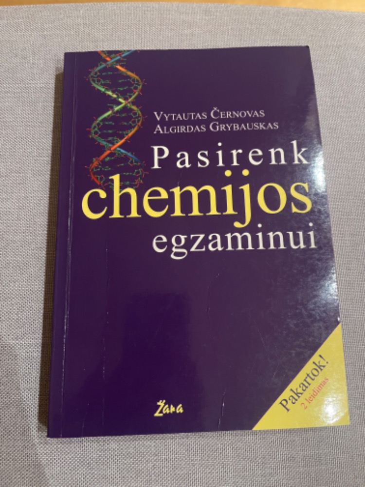 Pasiruošk chemijos egzaminui