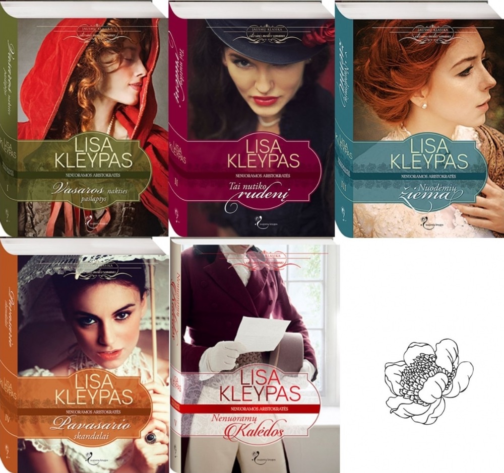 Lisa Kleypas. Nenuoramos aristokratės (5 knygos)