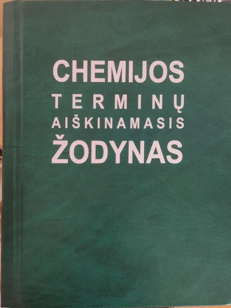 Chemijos terminų aiškinamasis žodynas