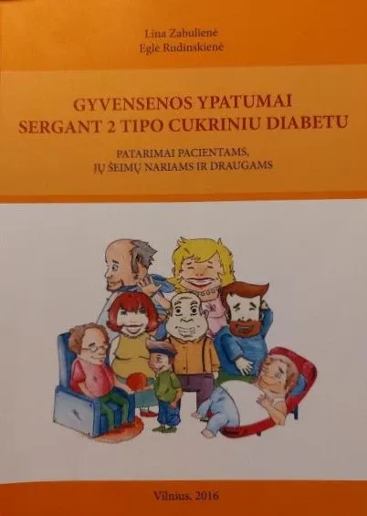 Gyvensenos ypatumai sergant 2 tipo cukriniu diabetu