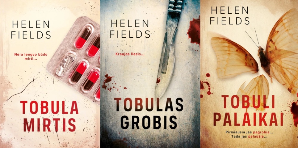 Helen Fields knygų rinkinys