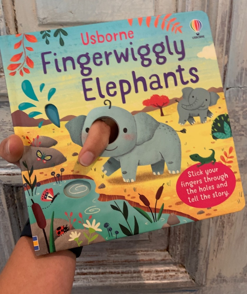 Finger wiggly elephants