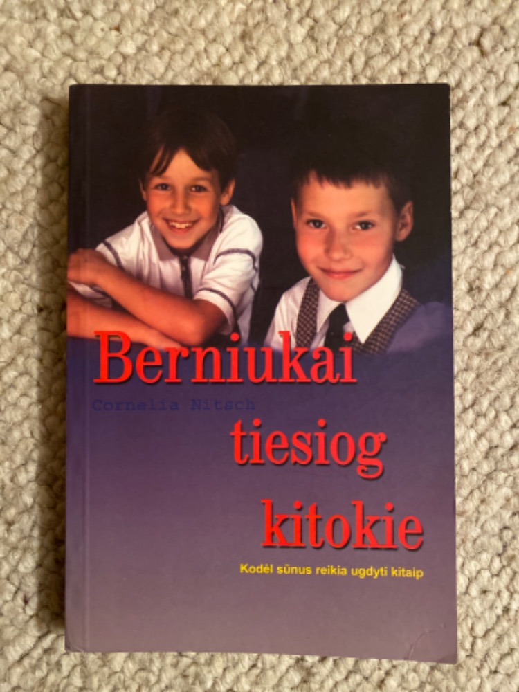 Berniukai tiesiog kitokie