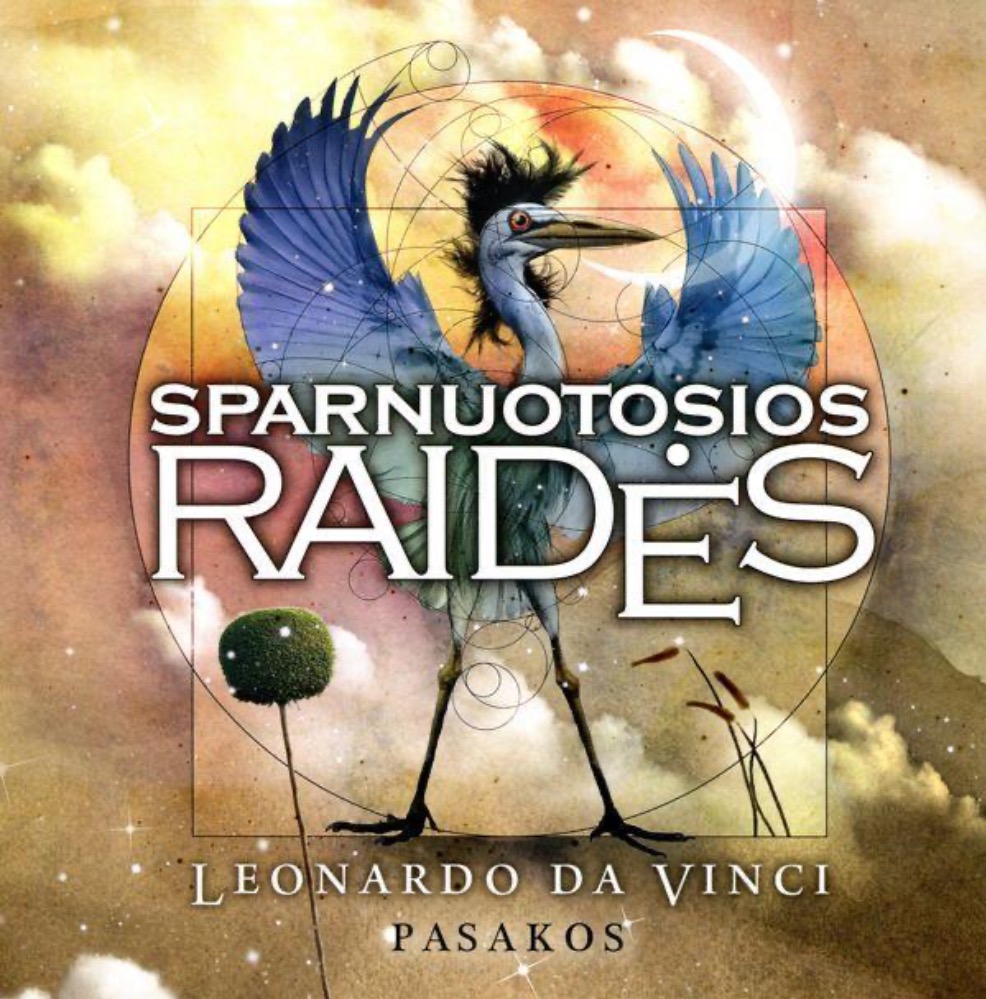Sparnuotosios raidės (reginčiųjų ir Brailio raštu)