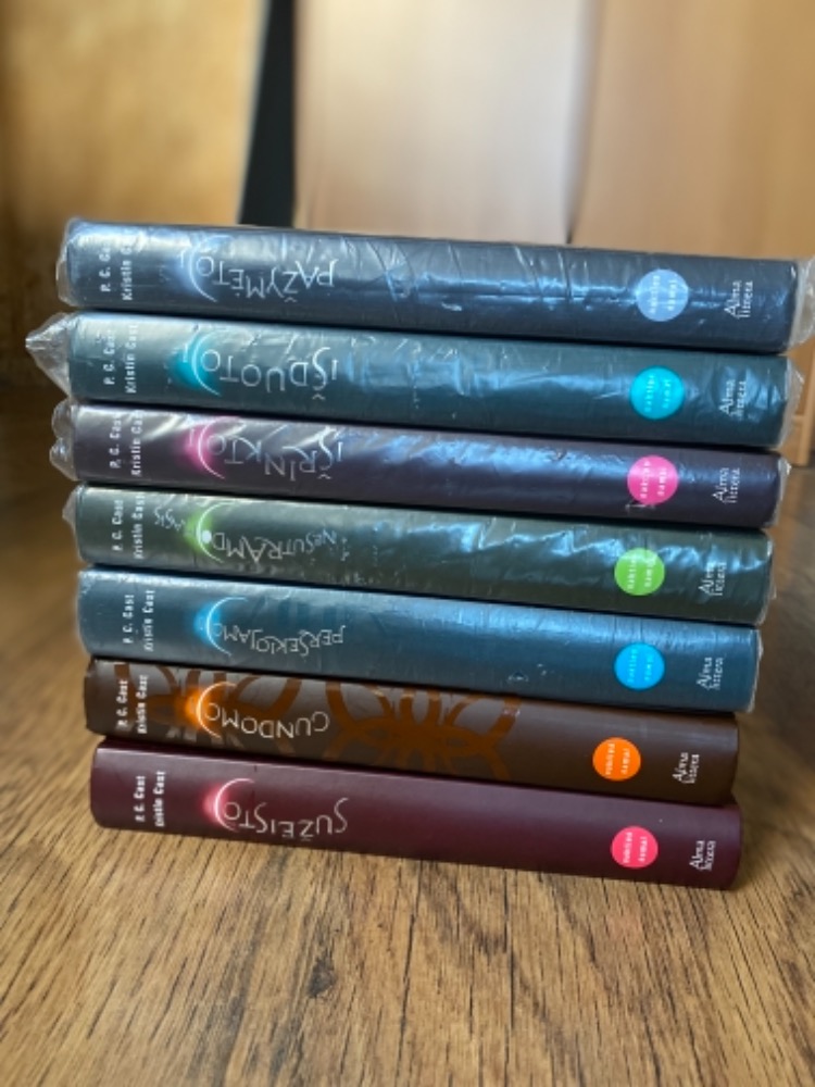 Ciklo „Nakties namai“ 1–7 knygos
