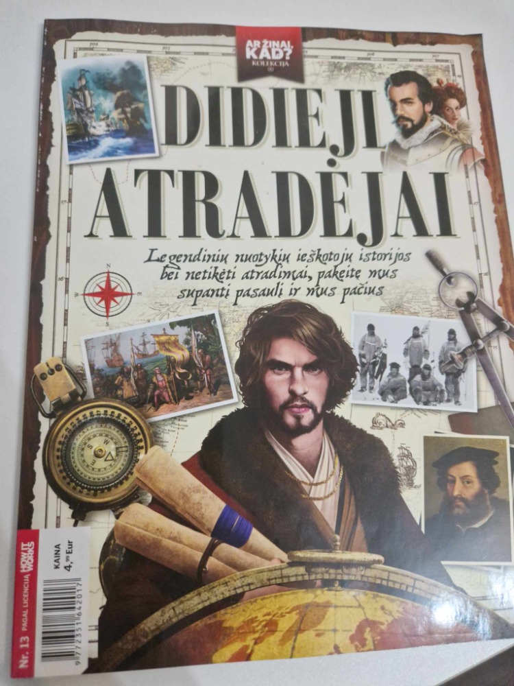 Ar žinai, kad? Kolekcija Didieji atradėjai
