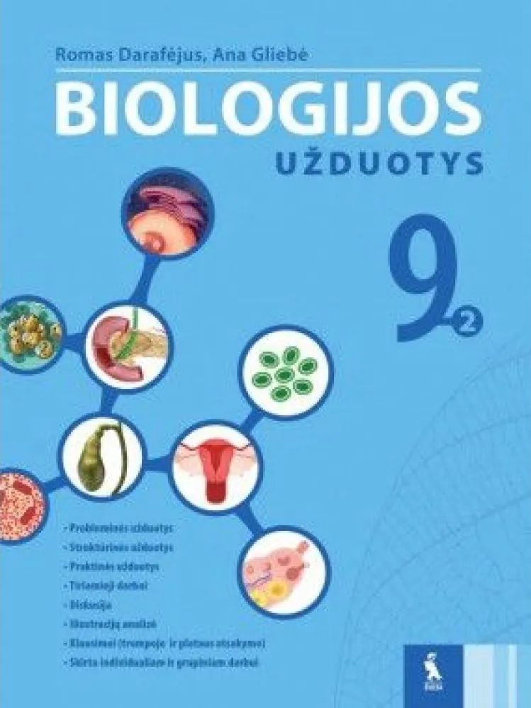 Biologijos užduotys 9 klasei. 2-asis sąsiuvinis