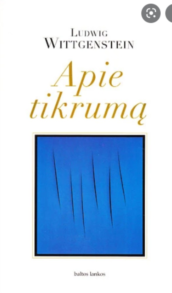 Apie tikrumą