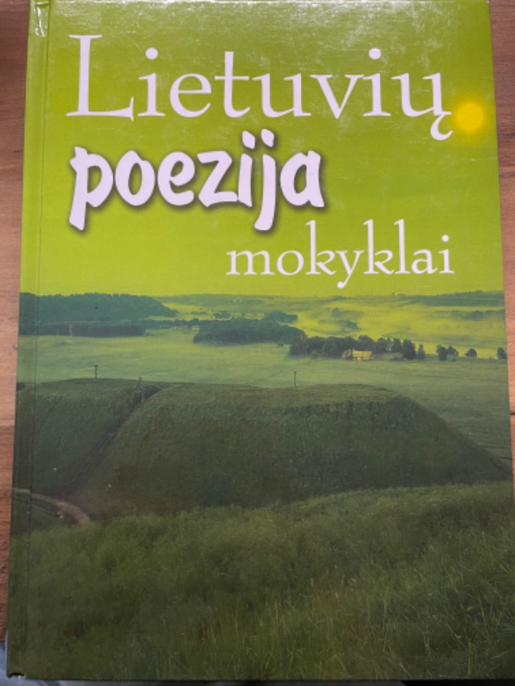 Lietuvių poezija mokyklai
