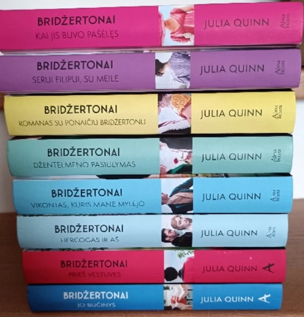 Knygų serija Bridžertonai (8 knygos)