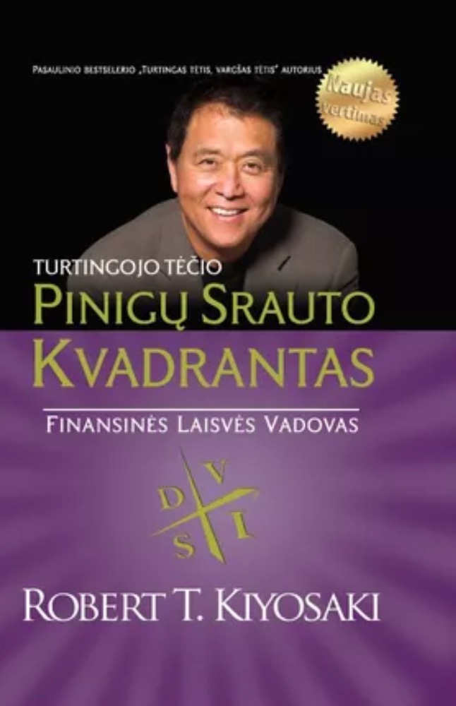 Turtingojo tėčio pinigų srauto kvadrantas