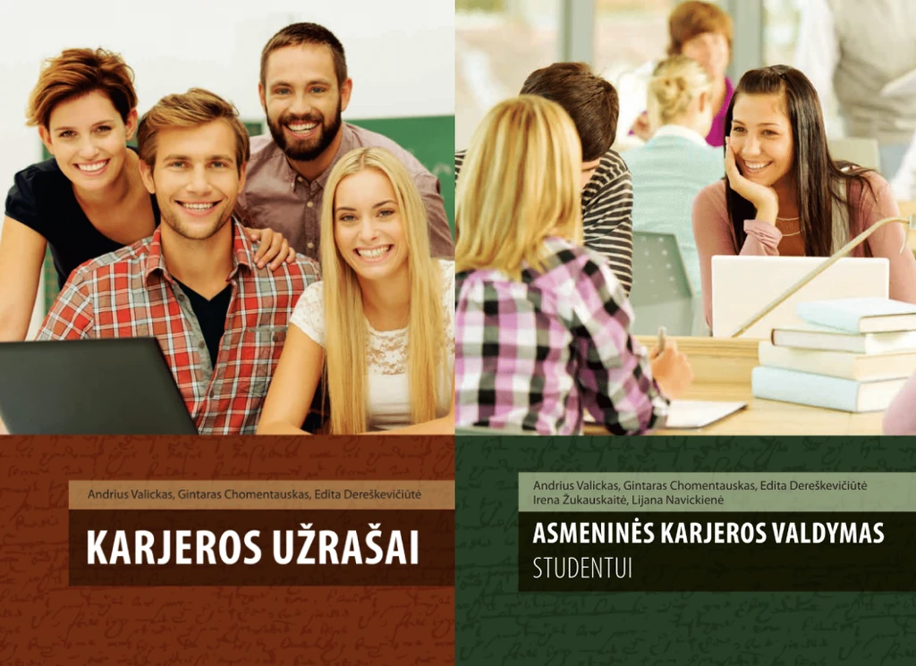 Karjeros užrašai + Asmeninės karjeros valdymas studentui
