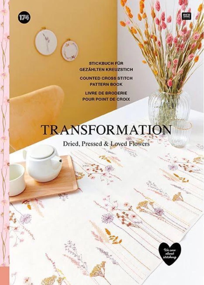 Transformation. Dried, Pressed & Loved Flowers