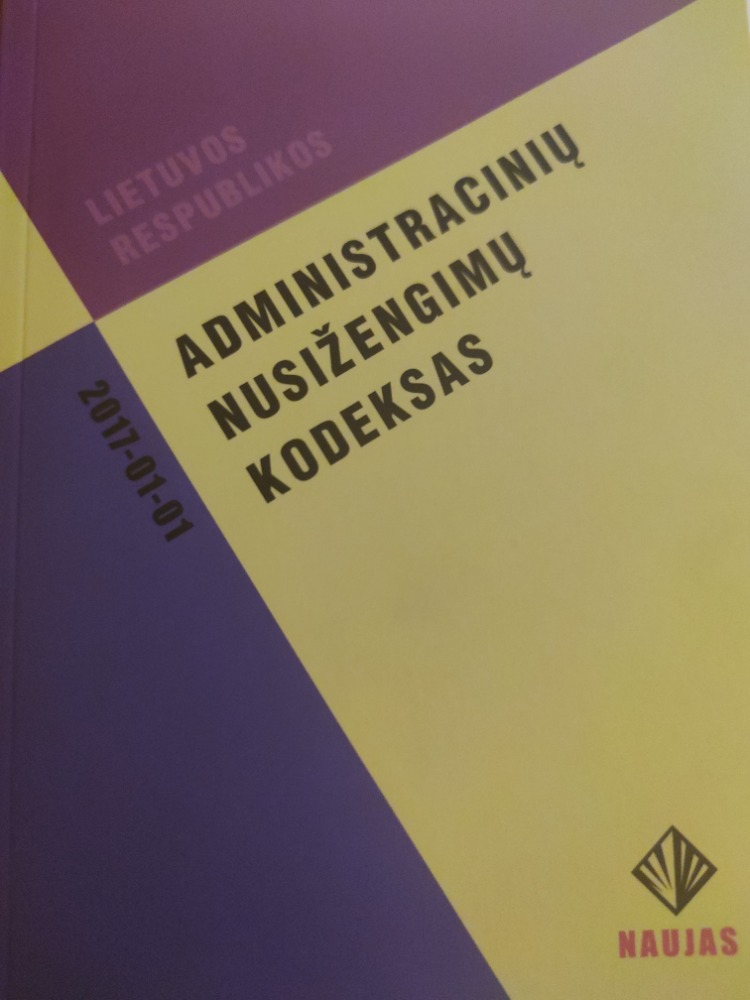 Administracinių nusižengimų kodeksas 