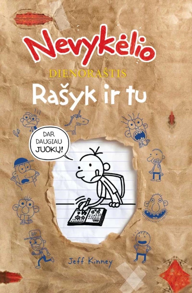 Nevykėlio dienoraštis. Rašyk ir tu