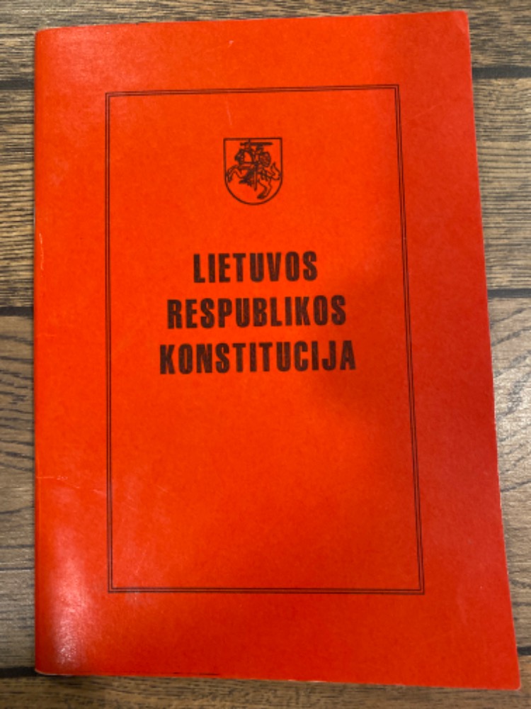 Lietuvos Respublikos Konstitucija