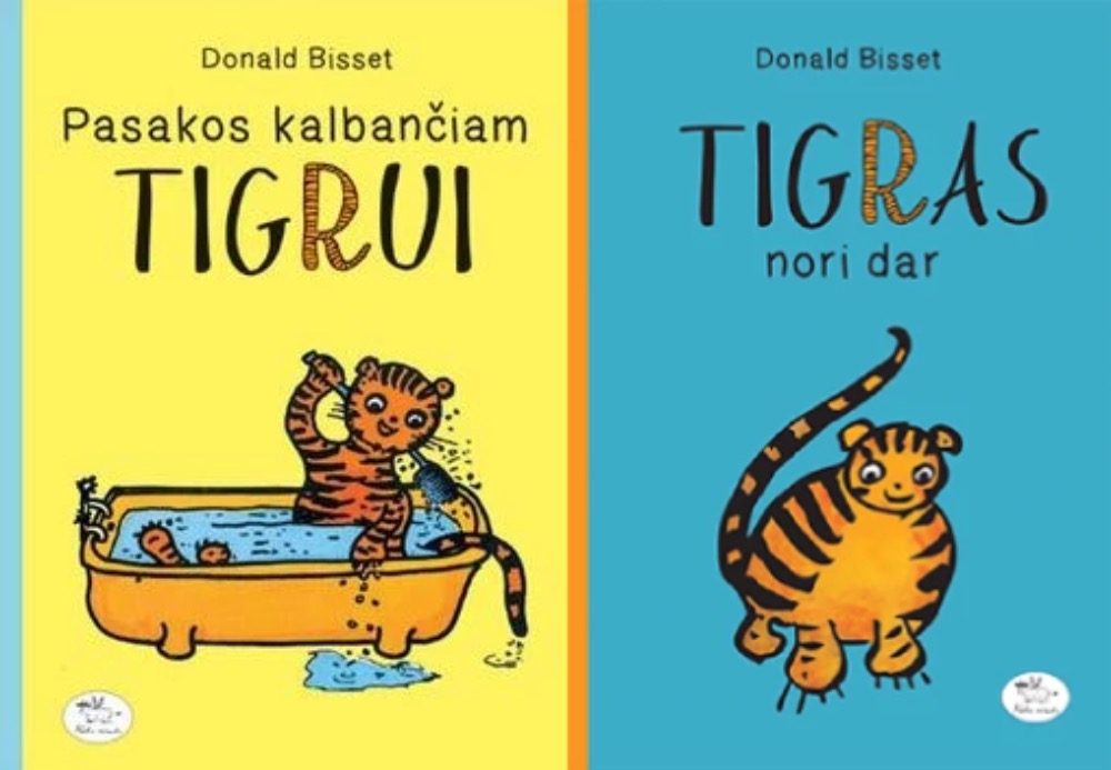 Rinkinys: Pasakos kalbančiam tigrui + Tigras nori dar