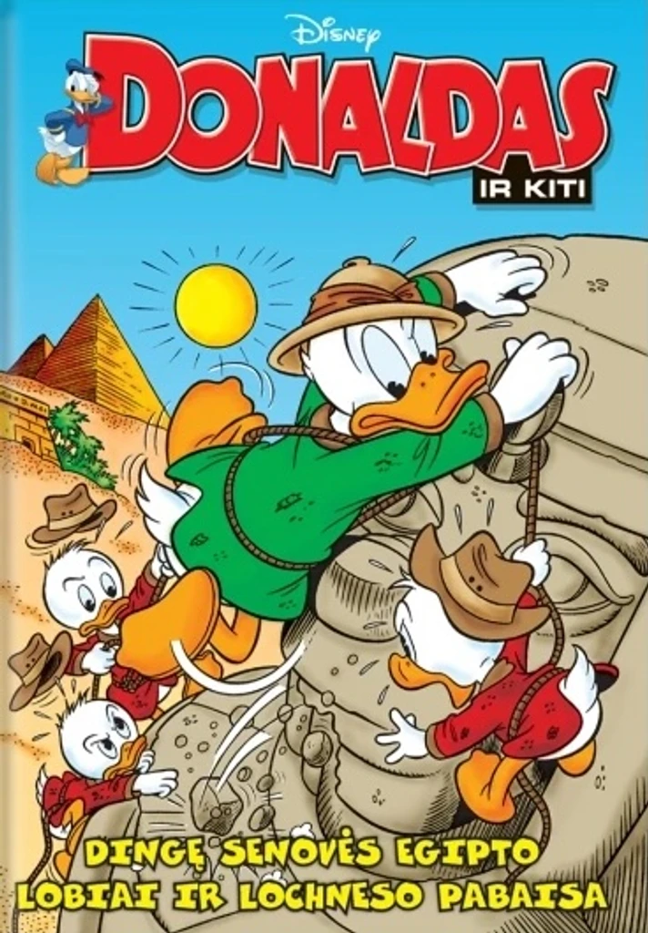 Donaldas ir kiti. Dingę senovės Egipto lobiai ir Lochneso pabaisa