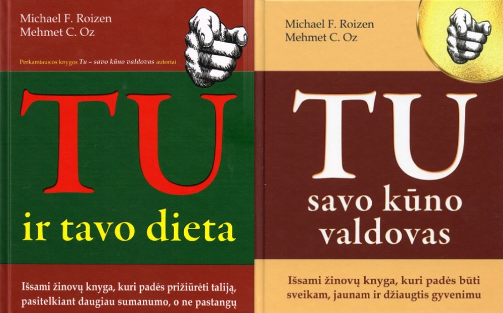 Rinkinys: TU ir tavo dieta + TU savo kūno valdovas