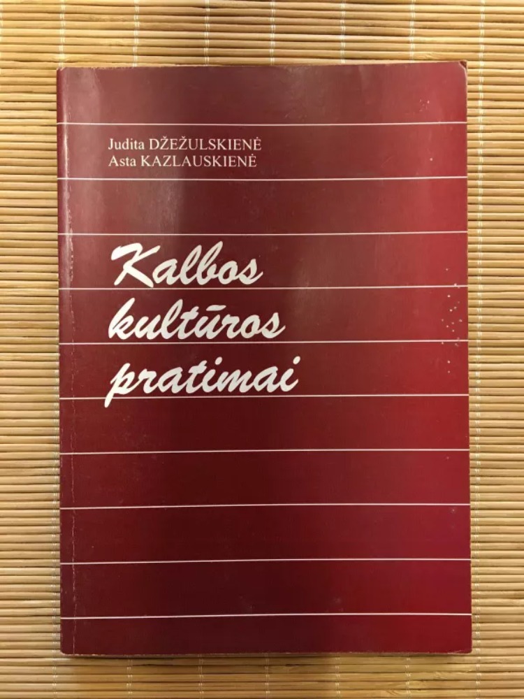 Kalbos kultūros pratimai 