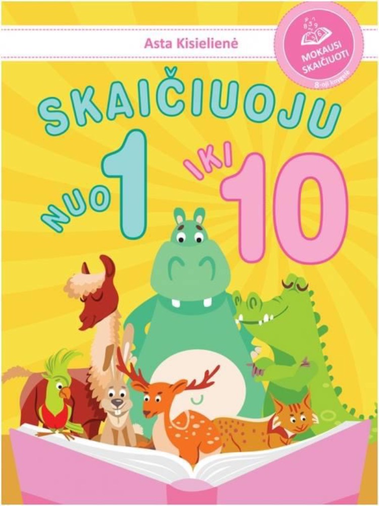 Skaičiuoju nuo 1 iki 10 