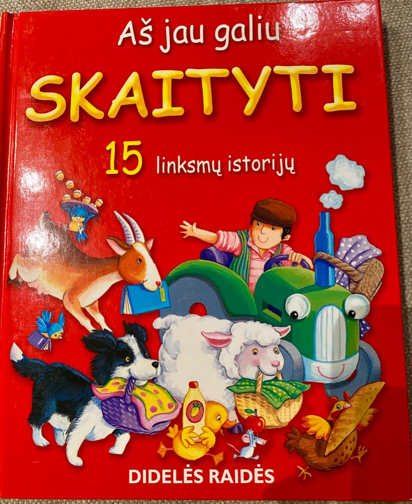 15 linksmų istorijų. Aš jau galiu skaityti