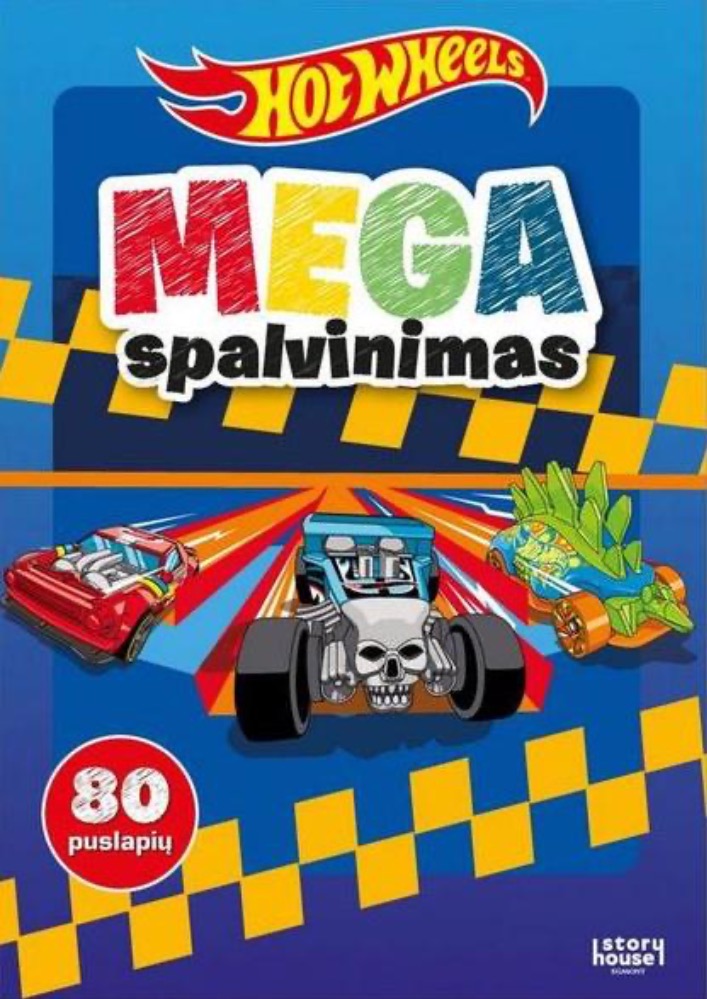 Greiti ratai. Mega spalvinimas