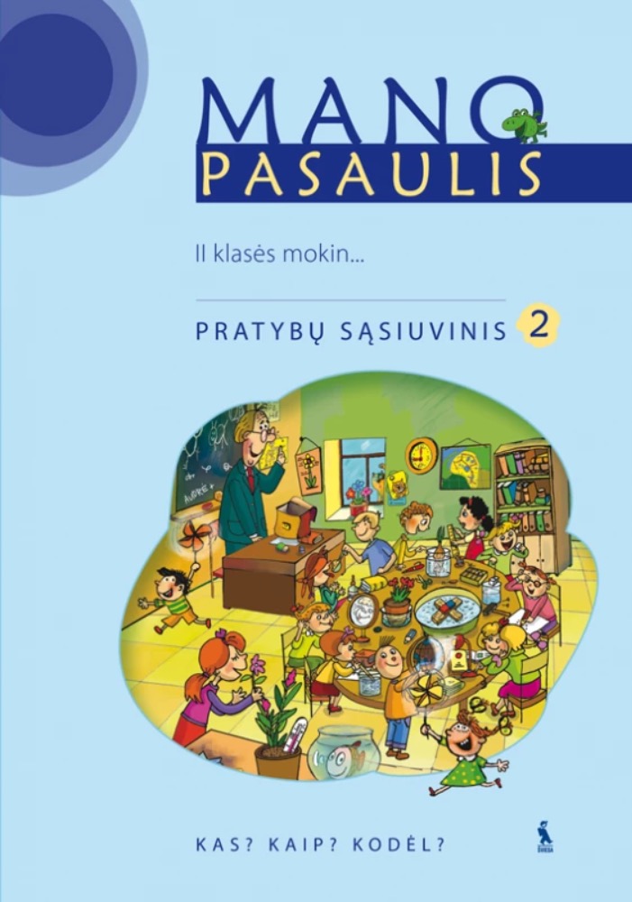 Mano pasaulis. 2-asis pratybų sąsiuvinis II klasei