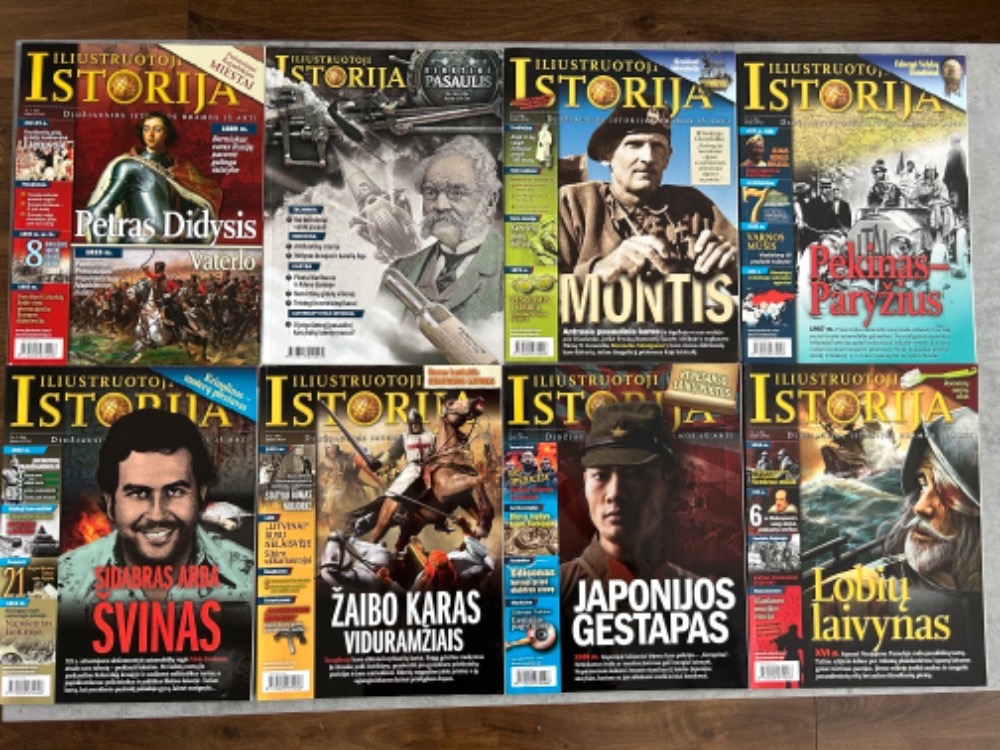 Iliustruotoji istorija. 8 žurnalai (2015–2016 m.)