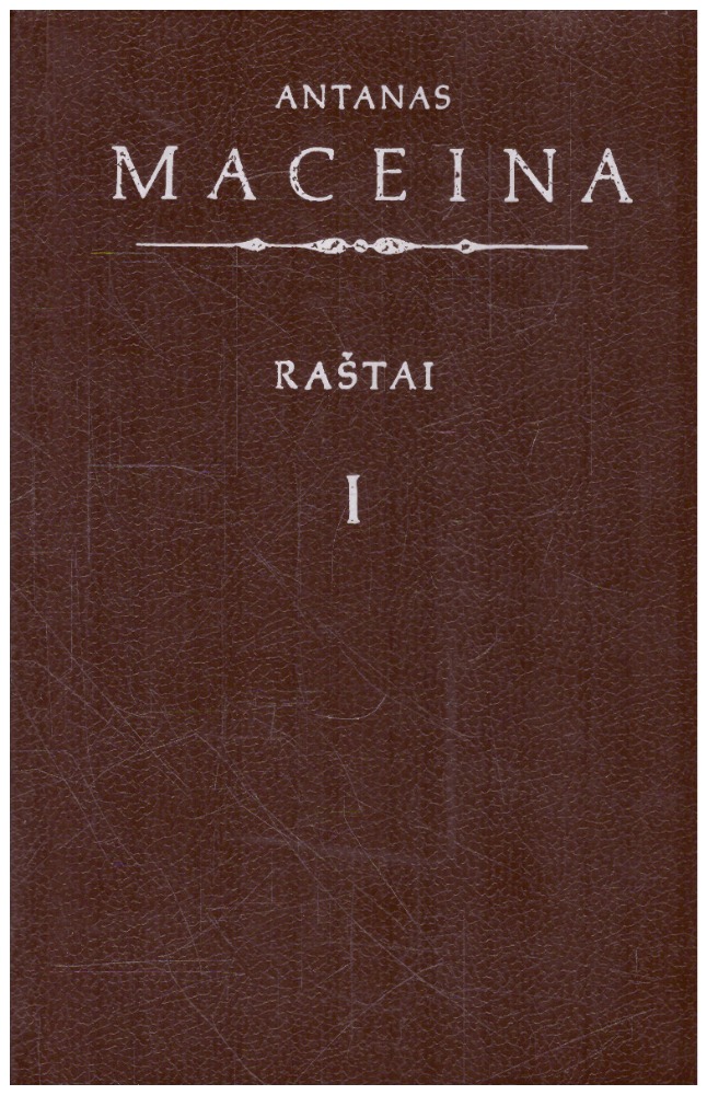 RAŠTAI (I TOMAS)