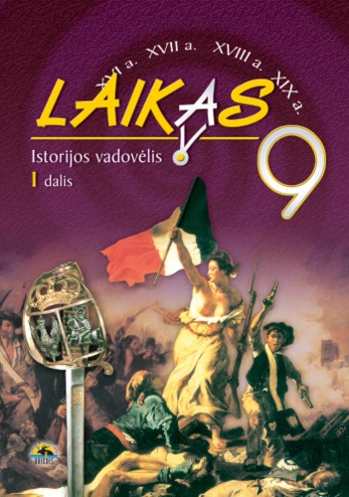 Istorijos vadovėlis Laikas 9 kl. I dalis