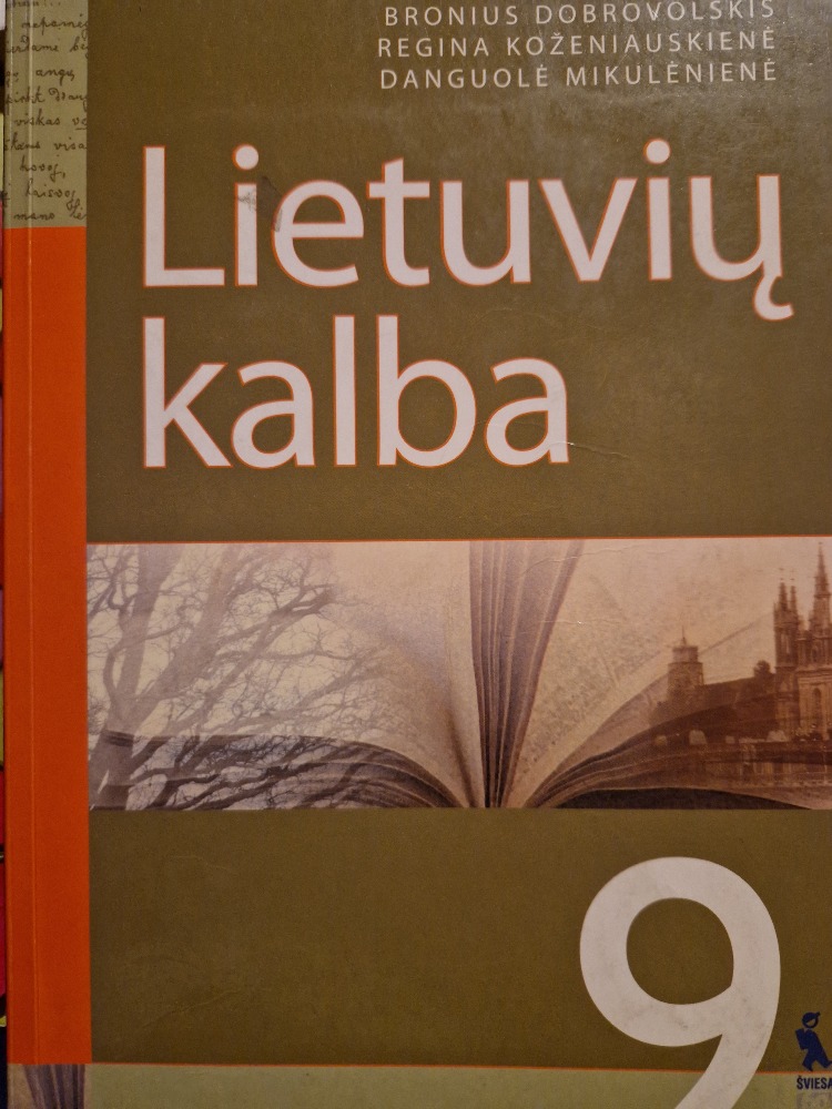 Lietuvių kalba 9 klasė