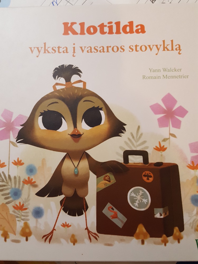 Klotilda vyksta į vasaros stovyklą