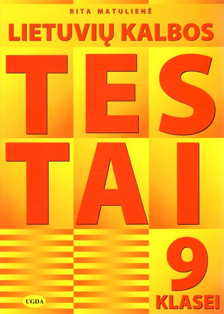 Lietuvių kalbos testai 9 klasei