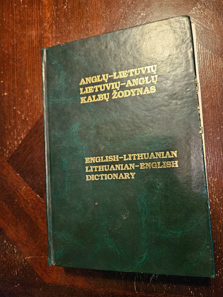 Anglų-lietuvių, lietuvių-anglų kalbų žodynas
