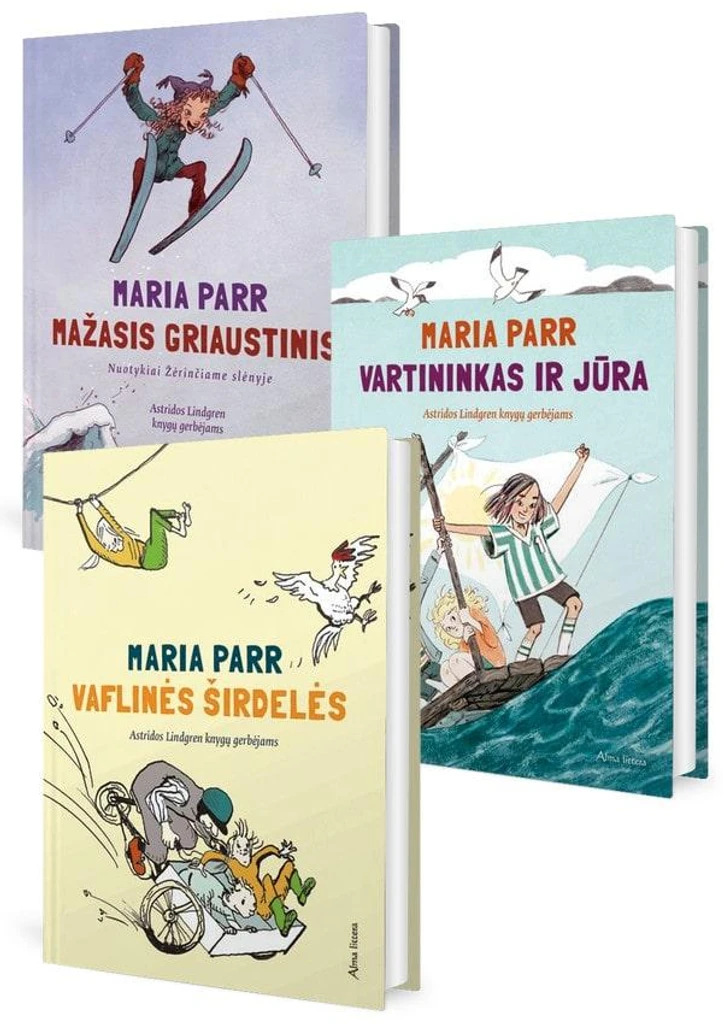 Maria Parr 3 knygų rinkinys