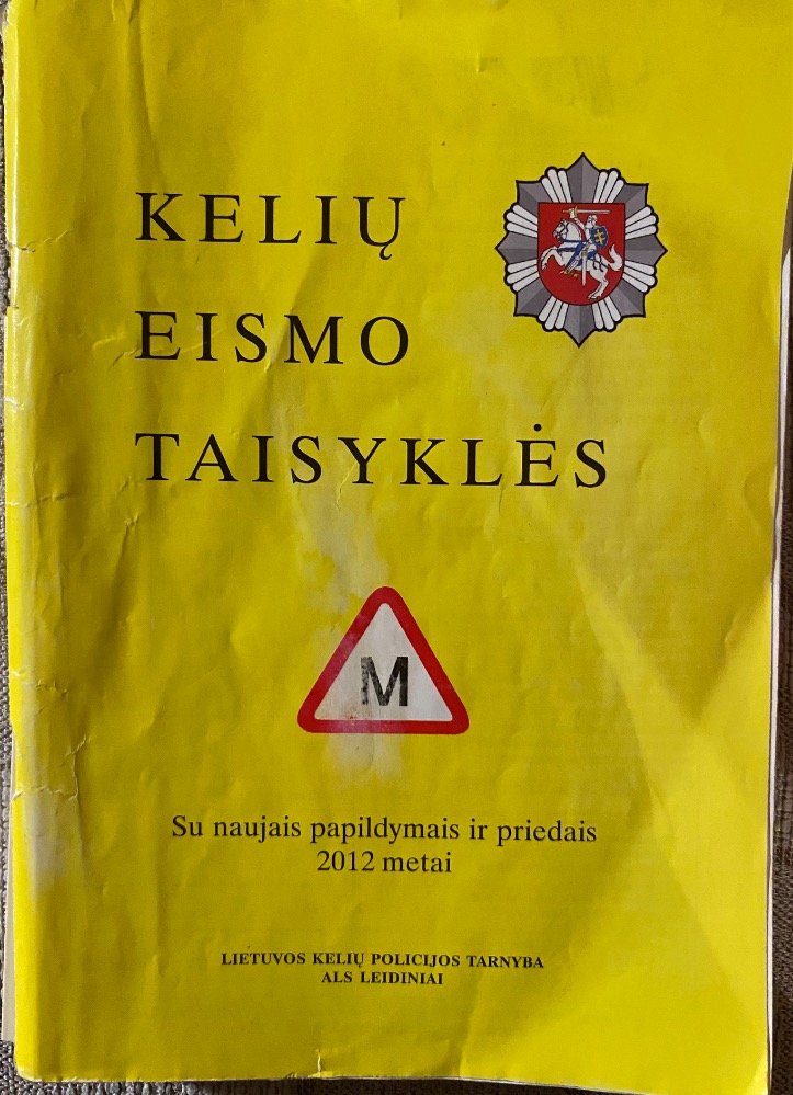 Kelių eismo taisyklės 2012
