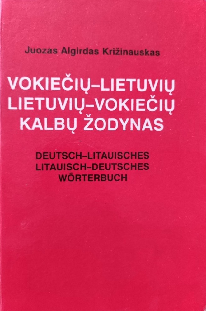 Vokiečių-lietuvių, lietuvių-vokiečių kalbų žodynas