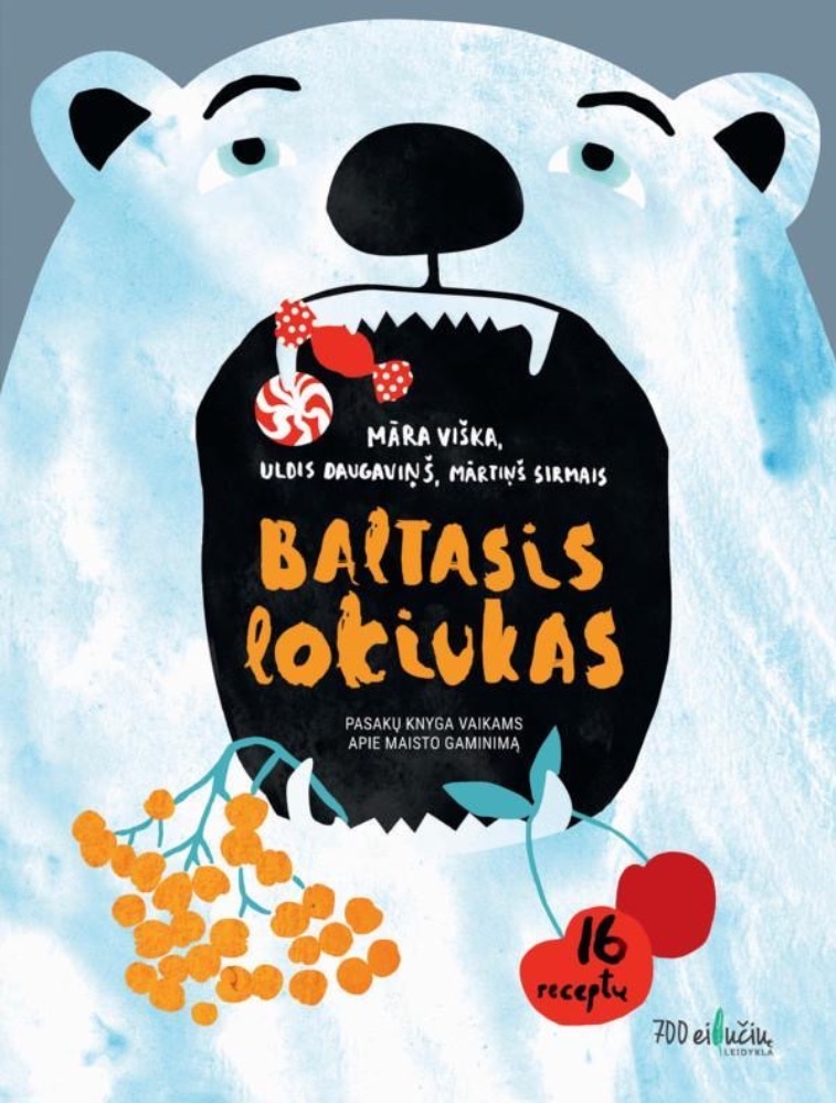 Baltasis lokiukas: pasakų knyga vaikams apie maisto gaminimą