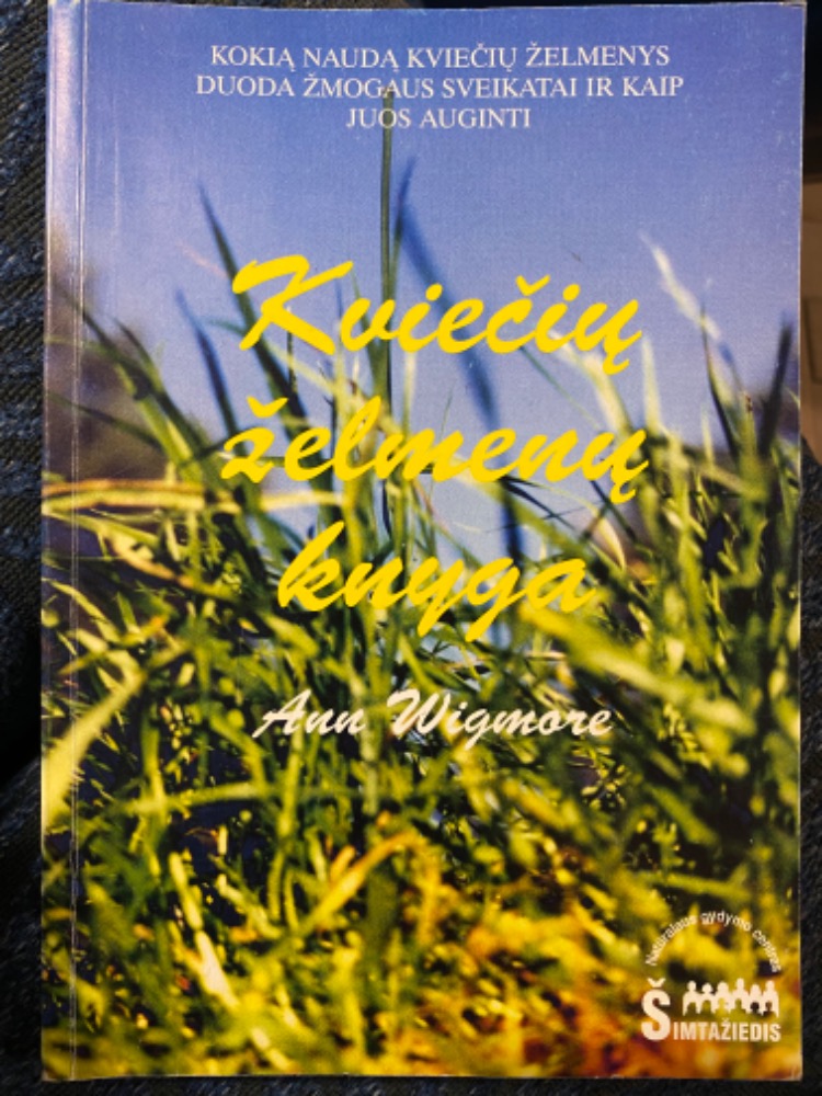 Kviečių želmenų knyga