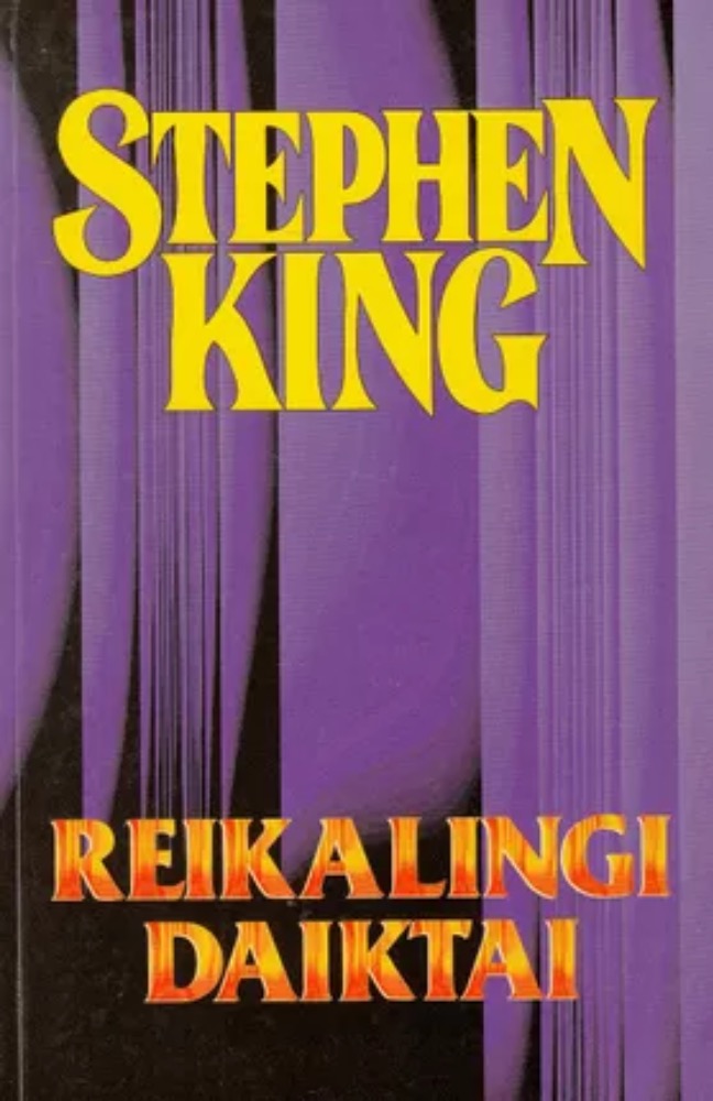 Reikalingi daiktai