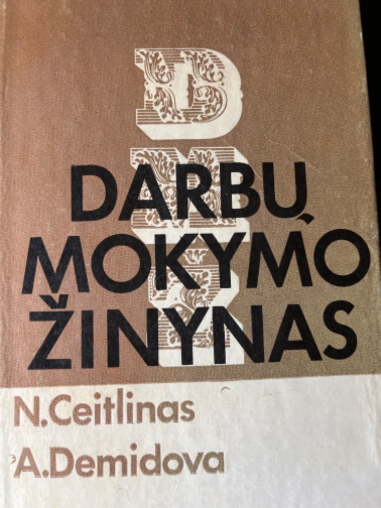 Darbų mokymo žinynas