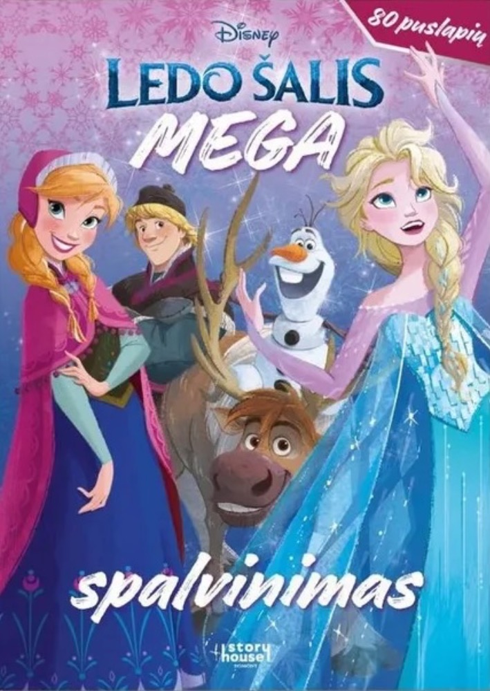 Ledo šalis. Mega spalvinimas